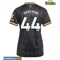 Aston Villa Johan Manzambi #44 Auswärtstrikot Frauen 2026-27 Kurzarm